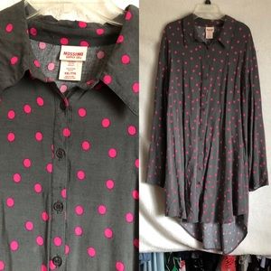 PolkaDot Casual Button Down
